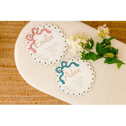 Metryczka dla dziecka FALBANKA - KSANTYNA.pl