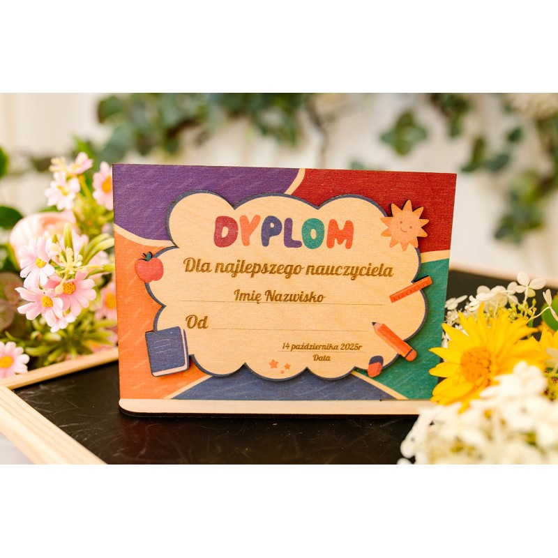 Duża PAMIĄTKA OZDOBA DYPLOM - KSANTYNA.pl