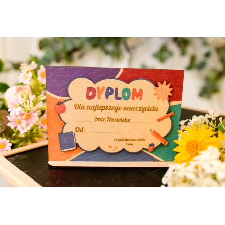 Duża PAMIĄTKA OZDOBA DYPLOM - KSANTYNA.pl