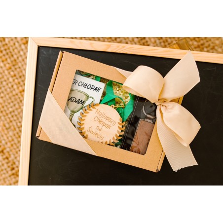 Prezent na Dzień Chłopaka magnes brelok medal - KSANTYNA.pl