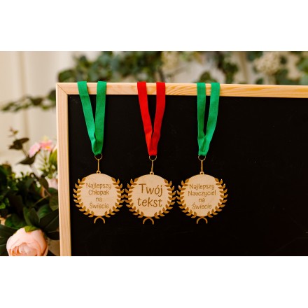 Prezent na Dzień Chłopaka magnes brelok medal - KSANTYNA.pl