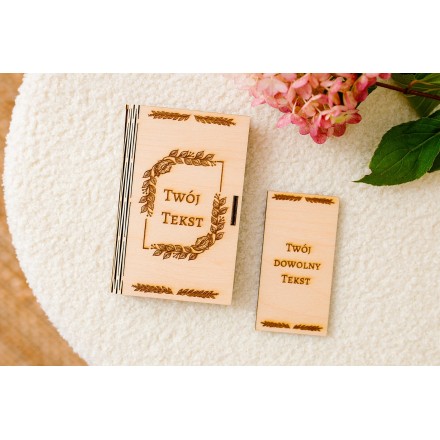 Brelok metalowy PERSONALIZACJA! Różne wzory + pudełko - KSANTYNA.pl