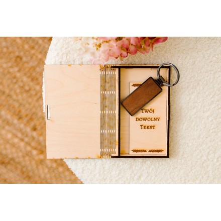 Brelok metalowy PERSONALIZACJA! Różne wzory + pudełko - KSANTYNA.pl