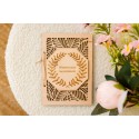 Kartka ze sklejki ażurowa PERSONALIZACJA urodziny ślub