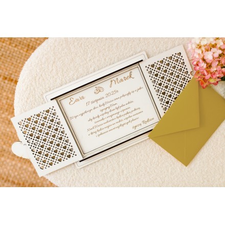 Pudełko na pieniądze PERSONALIZACJA Ślub SERCE - KSANTYNA.pl