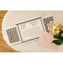 Białe pudełko na pieniądze urodziny ślub PERSONALIZACJA