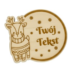 MAGNES SKLEJKA GRAWER RENIFER - KSANTYNA.pl