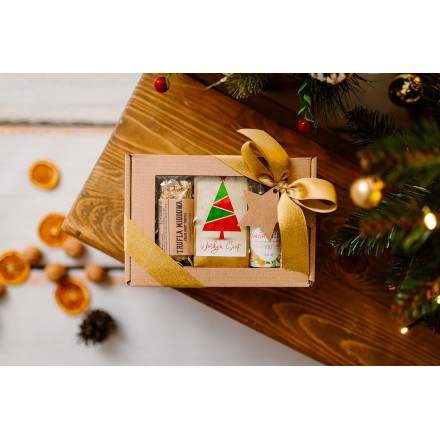 PUDEŁKO Z OKIENKIEM Z KOKARDĄ KAWA HERBATA SYROP TRUFLA - KSANTYNA.pl