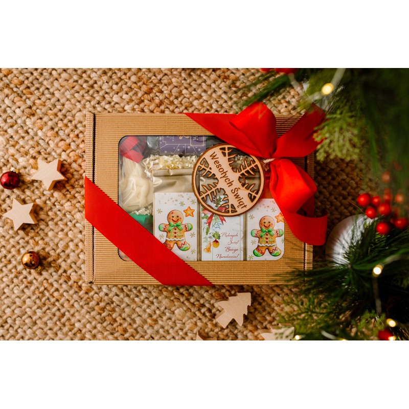 PUDEŁKO Z OKIENKIEM Z KOKARDĄ KAWA HERBATA SYROP KONFITURA ANIOŁEK BOMBKA - KSANTYNA.pl