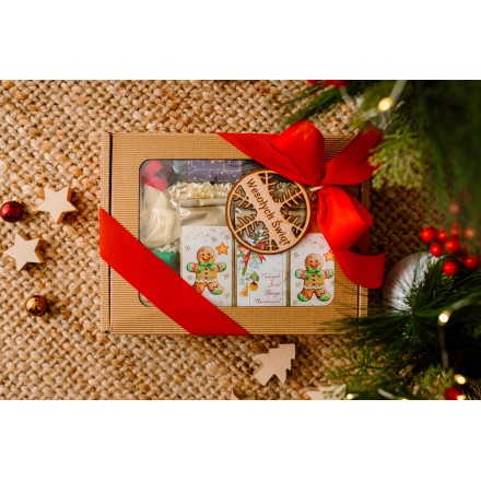 PUDEŁKO Z OKIENKIEM Z KOKARDĄ KAWA HERBATA SYROP KONFITURA ANIOŁEK BOMBKA - KSANTYNA.pl