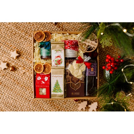 PUDEŁKO Z OKIENKIEM Z KOKARDĄ KAWA HERBATA PREMIUM - KSANTYNA.pl