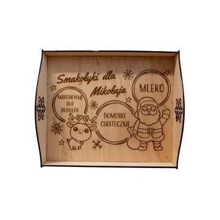 Podstawka dla MIKOŁAJA GRAWER SKLEJKA ŚWIĘTA - KSANTYNA.pl