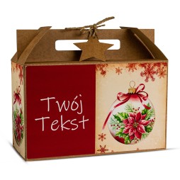 Walizka Świąteczna Duża BOMBKA - KSANTYNA.pl