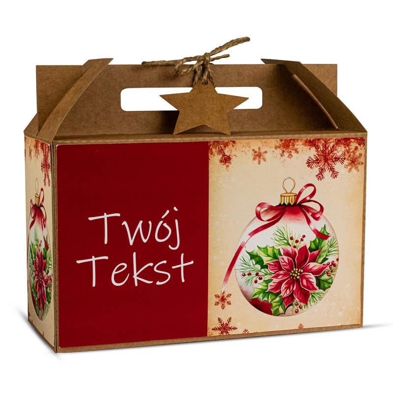 Walizka Świąteczna Duża BOMBKA - KSANTYNA.pl Walizka Świąteczna Duża BOMBKA - KSANTYNA.pl