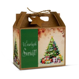 Walizka Świąteczna Mała CHOINKA - KSANTYNA.pl