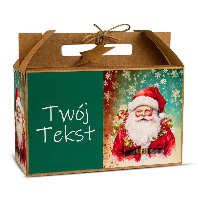 Walizka Świąteczna Duża MIKOŁAJ - KSANTYNA.pl Walizka Świąteczna Duża MIKOŁAJ - KSANTYNA.pl