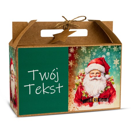 Walizka Świąteczna Duża MIKOŁAJ - KSANTYNA.pl
