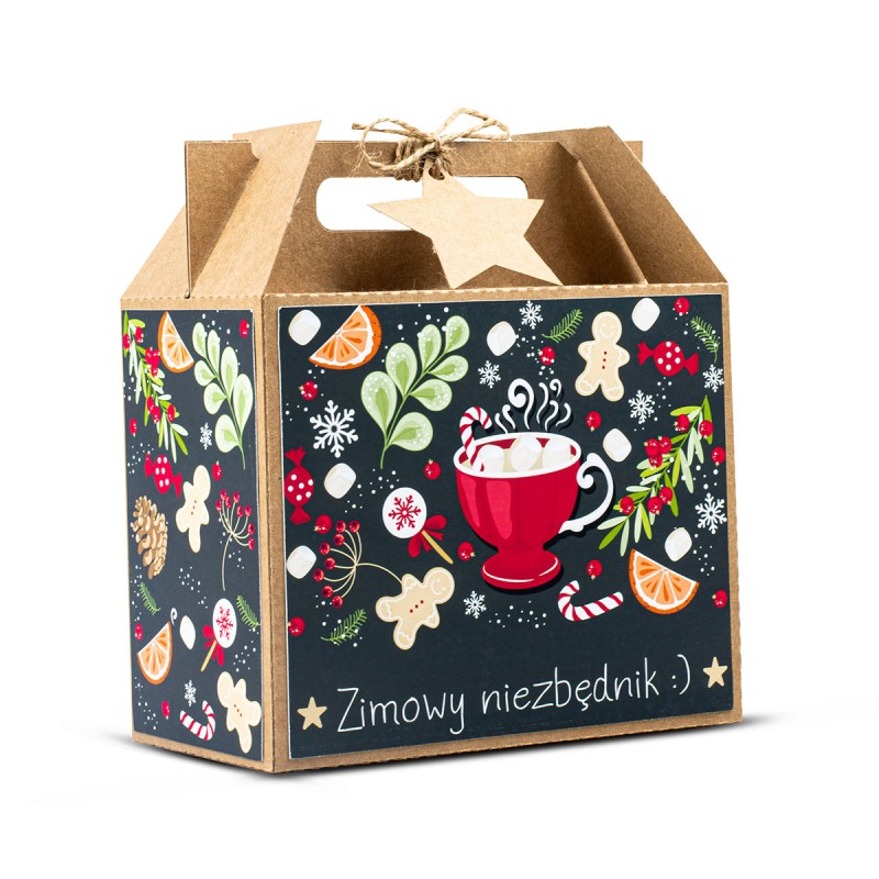 Walizka Świąteczna Mała ZIMOWY NIEZBĘDNIK - KSANTYNA.pl