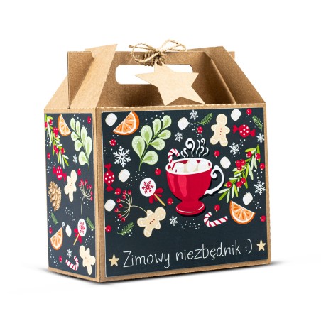 Walizka Świąteczna Mała ZIMOWY NIEZBĘDNIK - KSANTYNA.pl