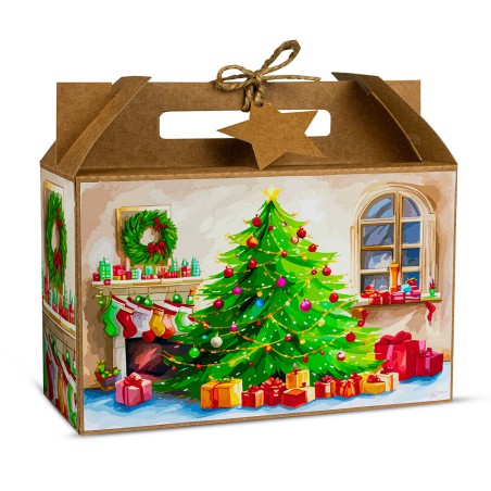 Walizka Świąteczna Duża CHOINKA - KSANTYNA.pl