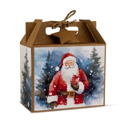 Walizka Świąteczna Mała MIKOŁAJ - KSANTYNA.pl