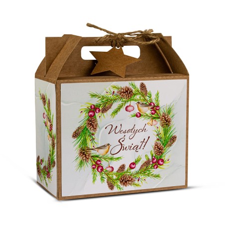 Walizka Świąteczna Mała ŚWIERK - KSANTYNA.pl