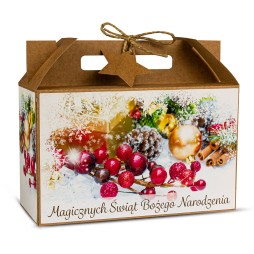 Walizka Świąteczna Duża ŻURAWINA - KSANTYNA.pl