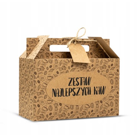 Eko walizka duża "ZESTAW NAJLEPSZYCH KAW" ZIARNO - KSANTYNA.pl