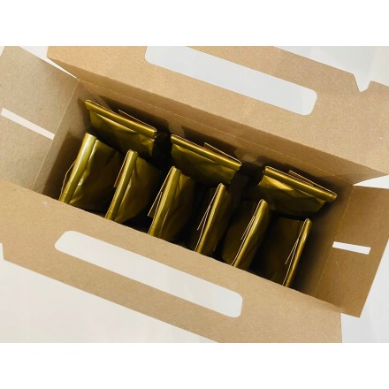 Eko walizka duża "ZESTAW NAJLEPSZYCH KAW" ZIARNO - KSANTYNA.pl