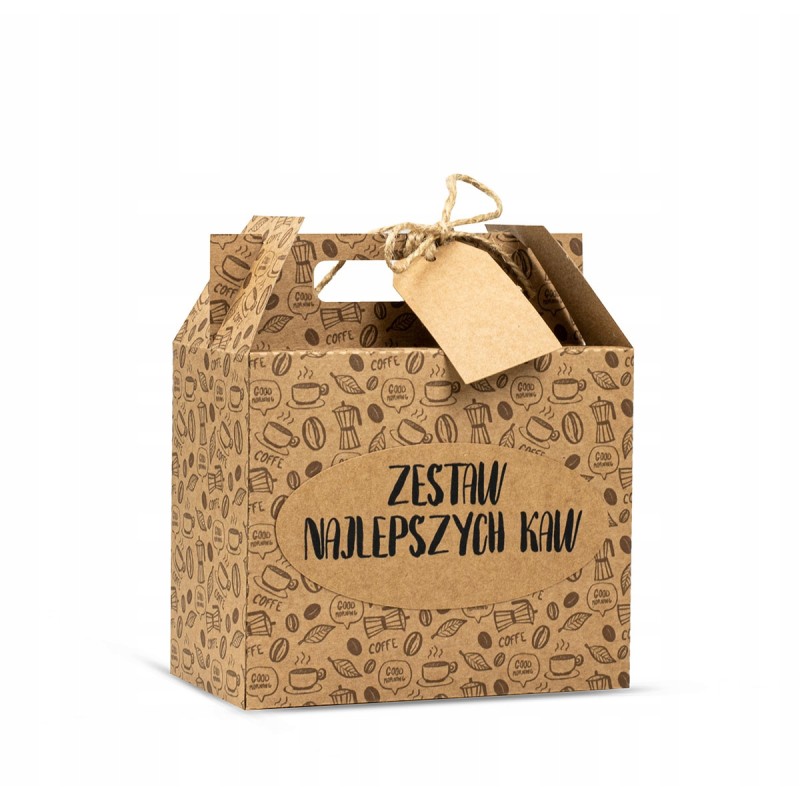 Eko walizka duża "ZESTAW NAJLEPSZYCH KAW" MIELONA - KSANTYNA.pl