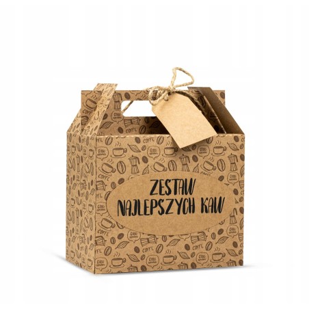Eko walizka duża "ZESTAW NAJLEPSZYCH KAW" ZIARNO - KSANTYNA.pl
