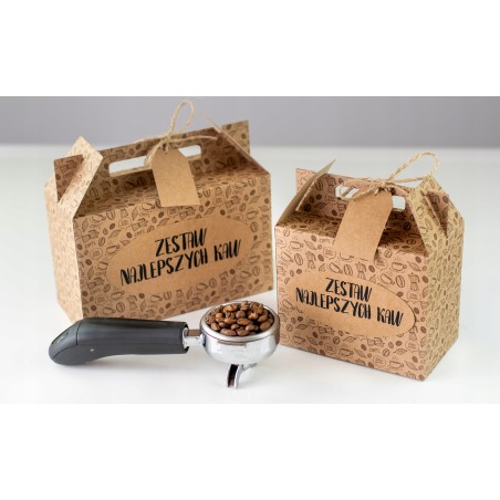 Eko walizka duża "ZESTAW NAJLEPSZYCH KAW" ZIARNO