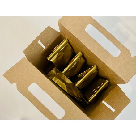 Eko walizka duża "ZESTAW NAJLEPSZYCH KAW" ZIARNO - KSANTYNA.pl