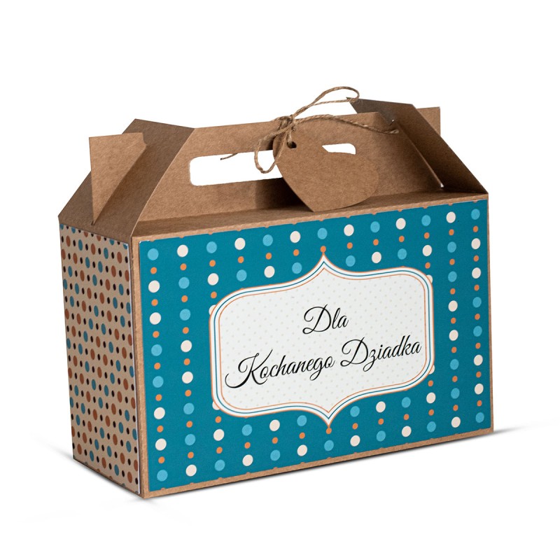 Walizka Duża Dzień Babci i Dziadka MĘSKA - KSANTYNA.pl