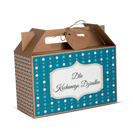 Walizka Duża Dzień Babci i Dziadka MĘSKA - KSANTYNA.pl