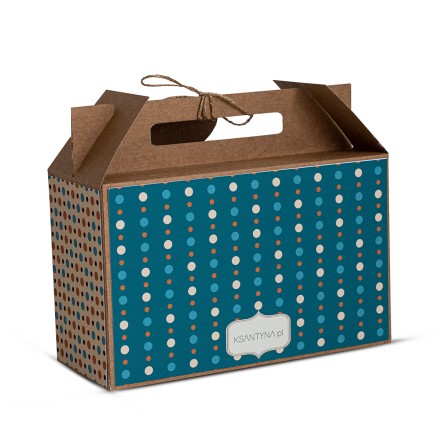 Walizka Duża Dzień Babci i Dziadka MĘSKA - KSANTYNA.pl