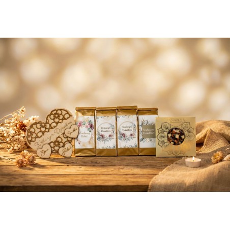 Walizka Mała Dzień Babci i Dziadka KWIATOWA WZÓR