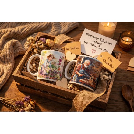 Prezent Dzień Dziadka KUBEK PERSONALIZACJA - KSANTYNA.pl