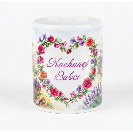 Prezent Dzień Babci KUBEK PERSONALIZACJA - KSANTYNA.pl