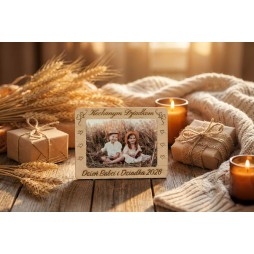 Prezent Dzień Babci i Dziadka MAGNES ZDJĘCIE PERSONALIZACJA