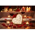 Prezent WALENTYNKI SERCE MAGNES PERSONALIZACJA