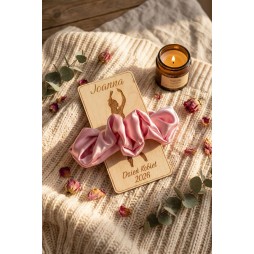 Prezent Dzień Kobiet Gumka do włosów PERSONALIZACJA