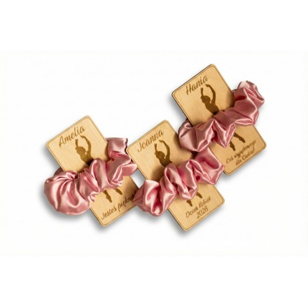 Prezent Dzień Kobiet Gumka do włosów PERSONALIZACJA - KSANTYNA.pl