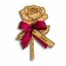 Prezent Dzień Kobiet RÓŻA PERSONALIZACJA - KSANTYNA.pl