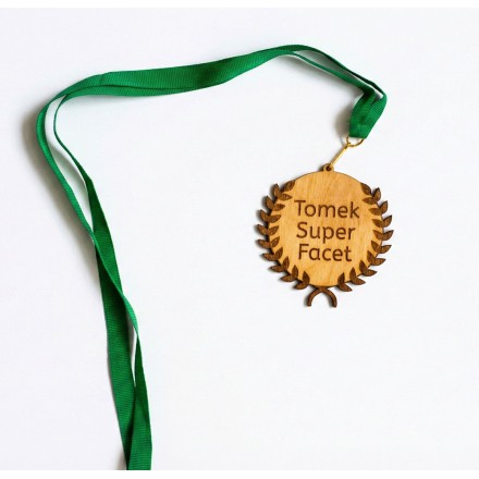 Prezent Dzień Kobiet MEDAL DZIEŃ MĘŻCZYZNY PERSONALIZACJA - KSANTYNA.pl