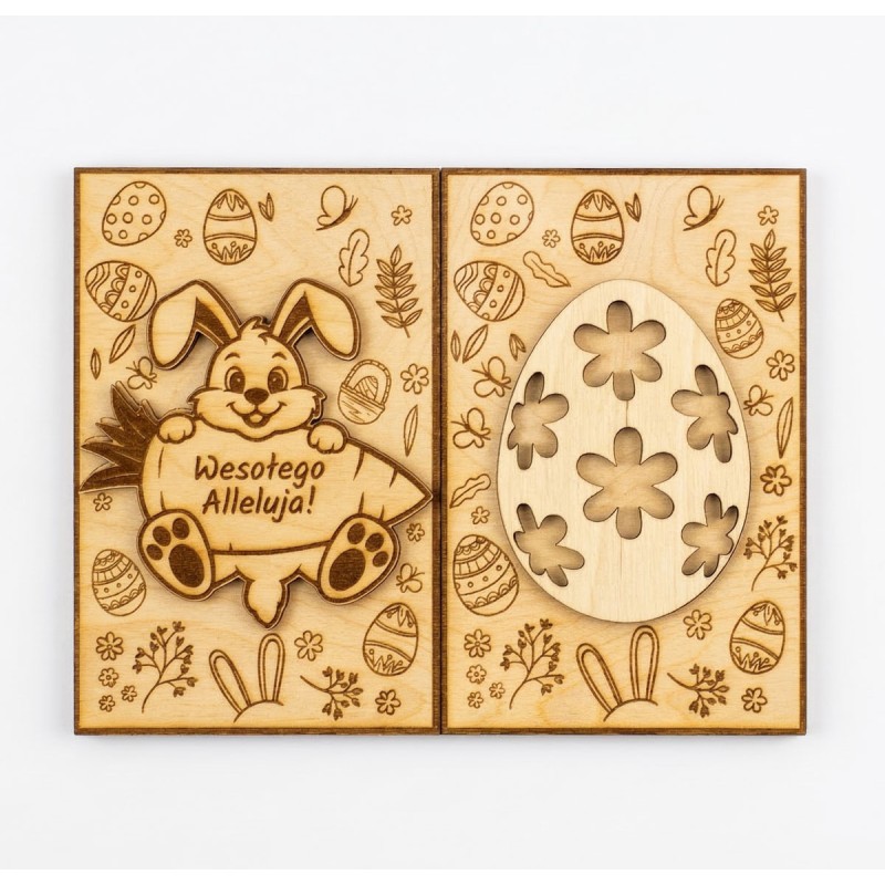 Prezent WIELKANOC KARTKA GRAWER PERSONALIZACJA - KSANTYNA.pl