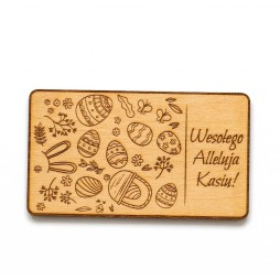 Prezent WIELKANOC PUDEŁKO NA PIENIĄDZE WZÓR GRAWER PERSONALIZACJA - KSANTYNA.pl