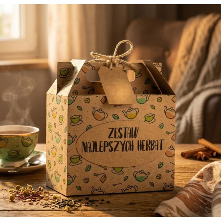 Eko walizka duża "ZESTAW NAJLEPSZYCH HERBAT"