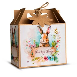 Prezent WIELKANOC Walizka KAWA HERBATA CZEKOLADA ZAJĄCZEK - KSANTYNA.pl