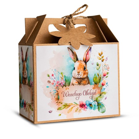 Prezent WIELKANOC Walizka KAWA HERBATA CZEKOLADA ZAJĄCZEK - KSANTYNA.pl